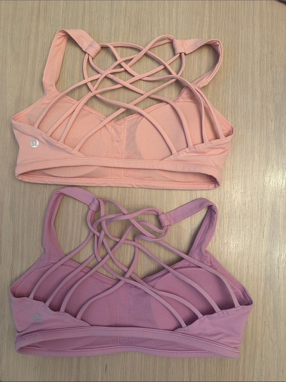 Lululemon lot 2 set Free to be Wild Bra size 6 - Picture 2 of 4